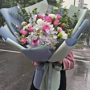 长春鲜花速递满天星花束价格