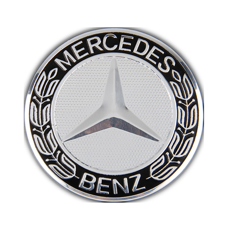 奔驰麦穗轮毂中心盖标BENZ专用车轮胎保护盖轱辘装饰盖轮毂盖标志