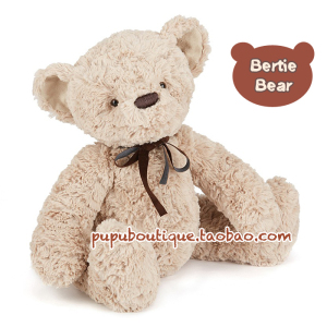 正品英国 jellycat bertie bear 伯蒂熊玩偶 熊熊玩偶