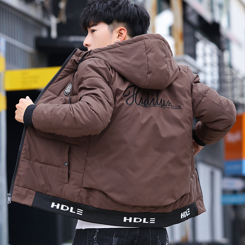 男士羽绒服2018新款韩版修身冬季加厚短款学生潮流青少年男装外套