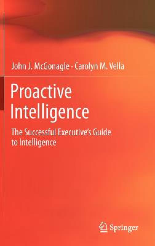 【预售】Proactive Intelligence: The Successful Executive's