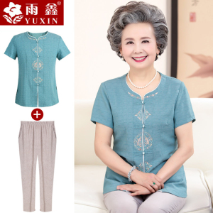 奶奶套装中老年人夏装女短袖妈妈装春装母亲节衣服60-70-80岁套装534362064223,553268966881,566022386498,523375256954,566939216290,