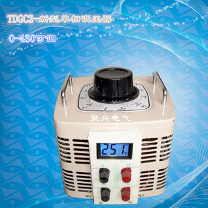 单相220v调压器 000w电源电压调节器 kw单相变压器可调0-2 0v纯铜