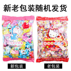 润谷hello kitty凯蒂猫果汁软糖大包装1000g结婚婚庆喜糖糖果批发