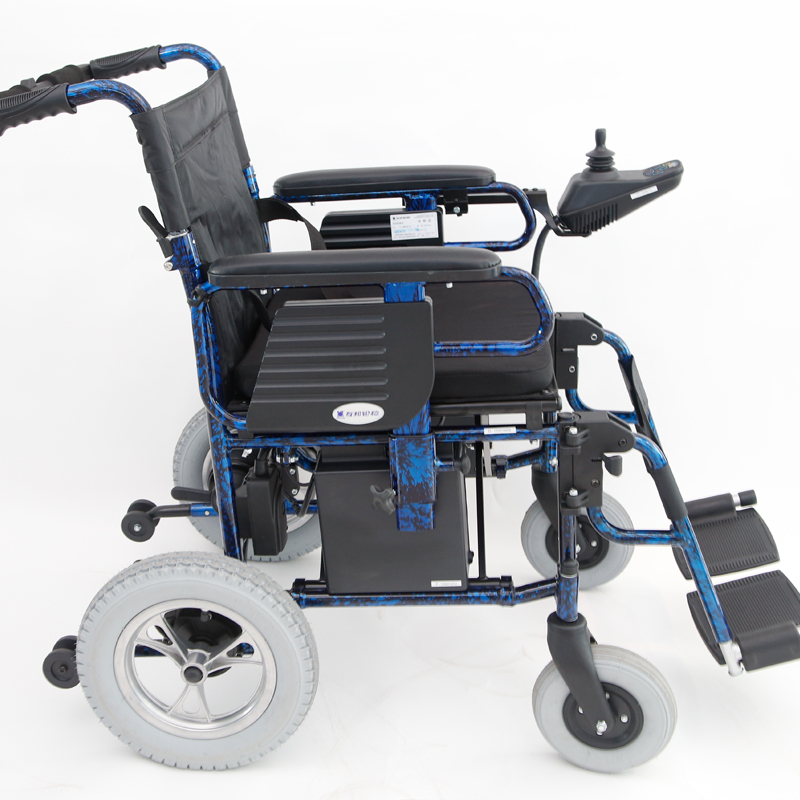 互邦电动轮椅HBLD2-A小轮轻便折叠拆卸扶手铝合金老年残疾代步df