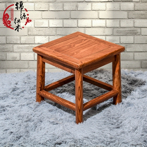 红木家具小方凳独板花梨 span class=h>实木/span>矮凳加厚儿童凳换