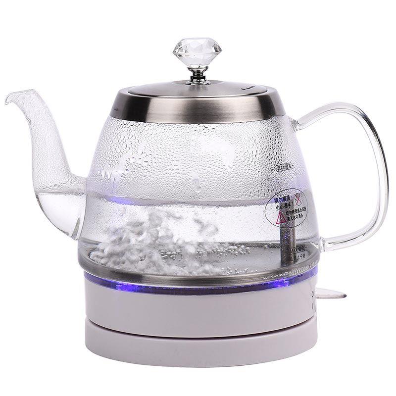 君莱克XCZQ-104玻璃烧水壶小迷你家用自动电热水壶透明电茶壶煮水