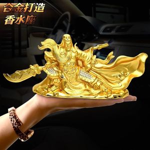 汽车关公摆件车内保平安图片
