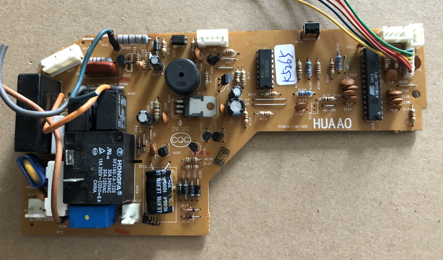 拆机科龙空调 华宝控制板HUAAO电脑主板 PCB05-128-V05电路板