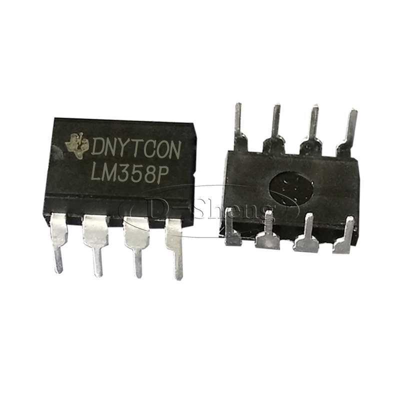 直插 全新 lm358p 运算放大器 双路 dip-8 低功耗