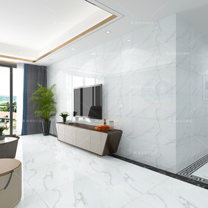 爵士白 暖色 灰色 镜面瓷砖400x800客厅釉面墙砖 大堂内墙砖瓷片