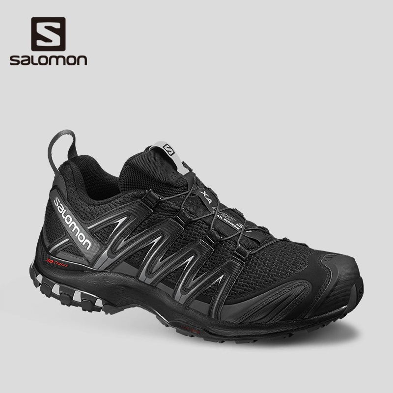 Salomon 萨洛蒙男款户外越野跑鞋 宽鞋楦更舒适 XA PRO 3D WIDE