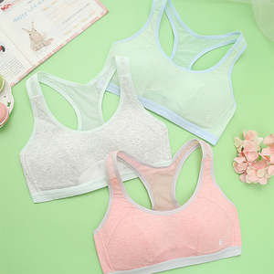 怡兰芬夏季运动内衣女防震跑步学生背心式无钢圈文胸薄款聚拢胸罩