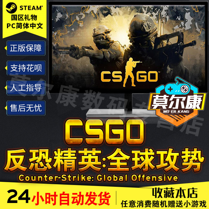 pc中文steam cs go csgo 反恐精英全球攻势 csgo cs:go steam游戏