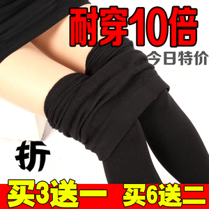 防勾丝连裤袜春秋季打底裤袜肉色薄款中厚加绒加厚黑色丝袜女春季丝袜