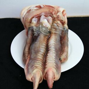 新鲜鸵鸟掌肉含胶原蛋白酒店特色食材4斤一包拍数量四单价76一斤