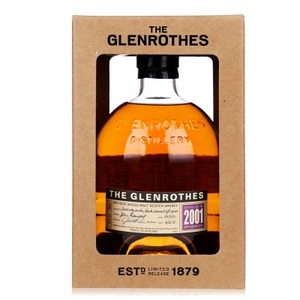 洋酒glenrothes 格兰路思2001年斯佩塞单一麦芽苏格兰威士忌酒 395.