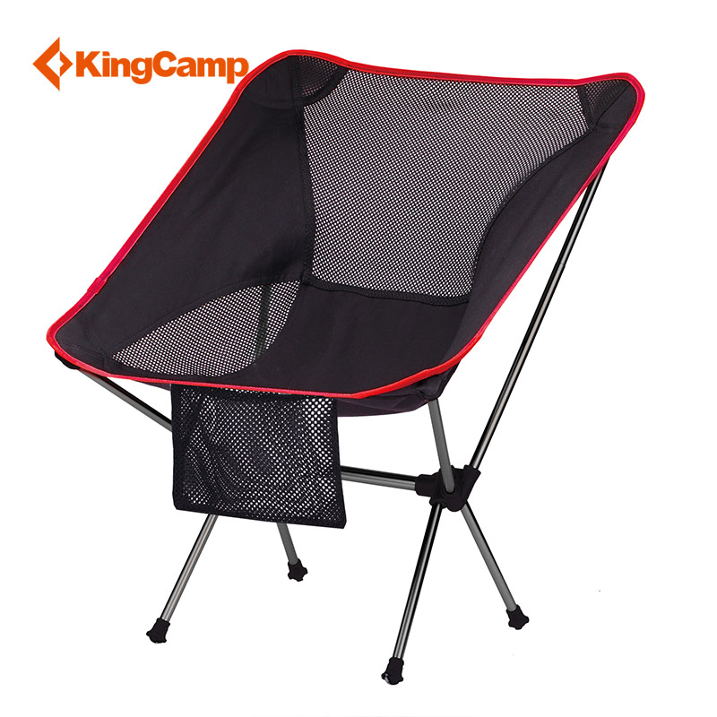 KingCamp折叠椅 户外超轻便携铝合金 月亮椅 钓鱼椅 背靠椅kc3919