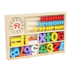 幼得乐儿童1—2岁早教计算架算盘算珠架数字学习盒计数器益智玩具
