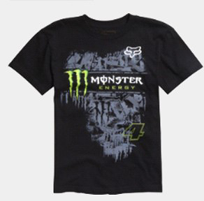 2018新款 monster 怪兽鬼爪 机车 魔爪赛车t恤男短袖 衣服 ￥ 63.