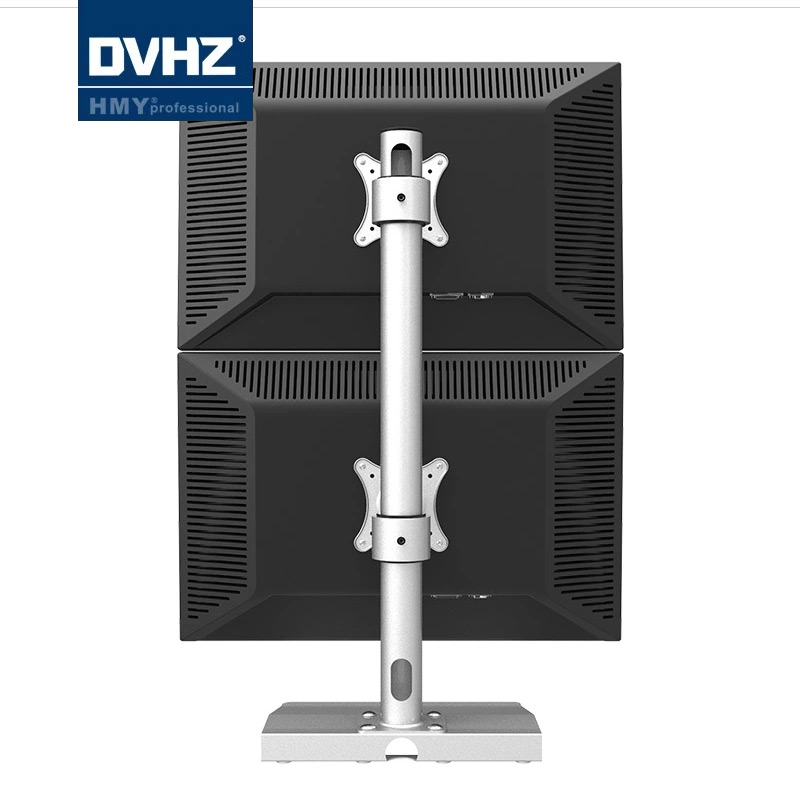 DVHZ桌面显示器支架摆放式上下双屏底座 两屏监控期货交易架S0301