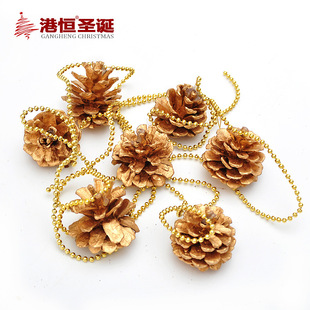 christmas tree decoration christmas gift pine cones ornament