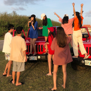 春夏女装韩版宽松百搭简约纯色短袖T恤中长款中袖上衣打底衫学生短袖女