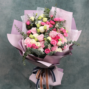 韩式花束玫瑰图片