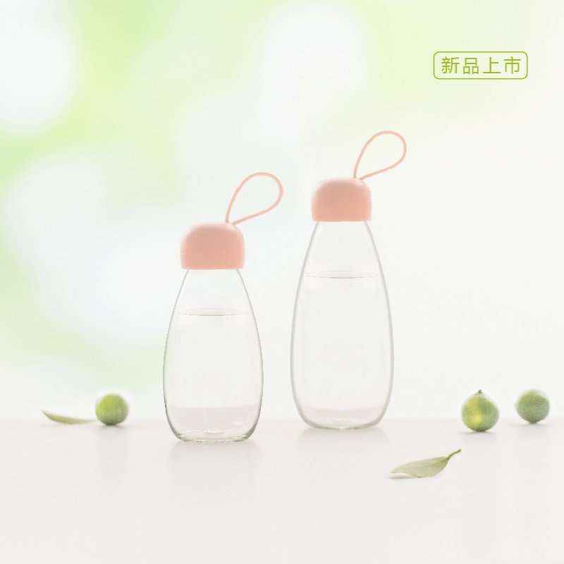 emoi基本生活2019新款学生水杯塑料便携女杯子儿童运动水瓶塑料杯