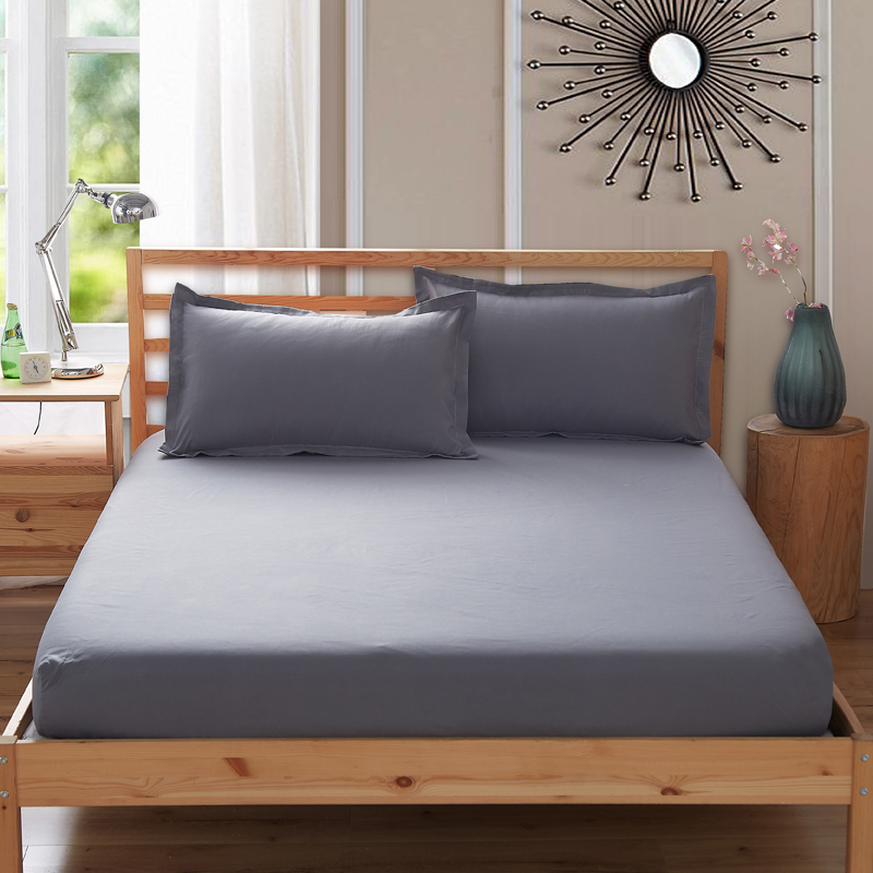 纯色席梦思保护套防尘罩床笠床罩床垫罩单件床套1.8m床 防滑床单