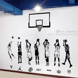 品牌名称: nba篮球明星壁纸科比墙纸宿舍