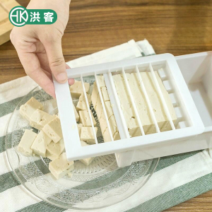 日本创意简便切豆腐器 多功能豆腐切块器豆腐凉粉分切diy工具刀