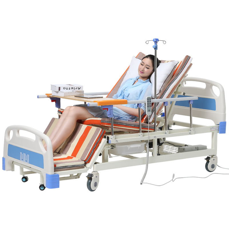 助邦DH03B电动多功能护理床家用整体翻身瘫痪老人医疗升降病床