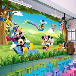 幼儿园主题墙背景图片