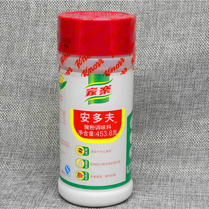 家乐安多夫松肉粉烘焙原料嫩肉粉 蒸肉炒肉勾芡调味料453.6g