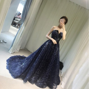 婚礼敬酒生日结婚孕妇订婚主持人礼服长款女气质优雅新娘宴会聚会伴娘服