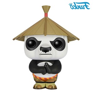 斗笠公仔玩具功夫熊猫  模型玩偶funko梦工厂pop 阿宝摆件人偶硬