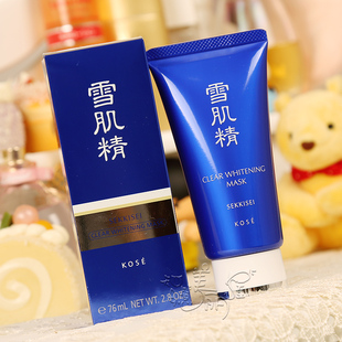 高丝雪肌精美白黑面膜80g介绍 高丝雪肌精美白黑面膜80g图片下载