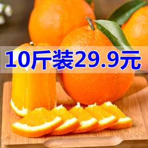 崀山脐橙超甜橙子小果批发当季新鲜水果非赣南冰糖橙带箱10斤包邮新鲜橙子