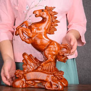 class=h>实木 /span>工艺品饰品  span class=h>雕刻 /span>马到成功