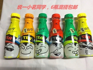 统一小茗同学冷泡茶480ml*6瓶茶饮料混装冰橘青柠红茶乌龙茶 span