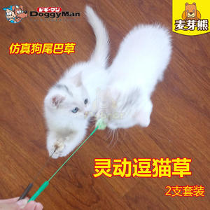 日本doggy man多格漫灵动逗 span class=h>猫 /span>草/狗尾巴逗 span