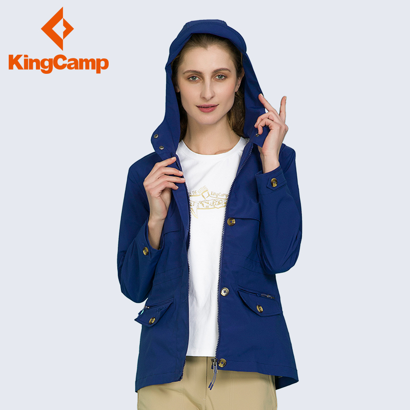 kingcamp春装外套女夹克防风保暖防泼水户外运动上衣外套