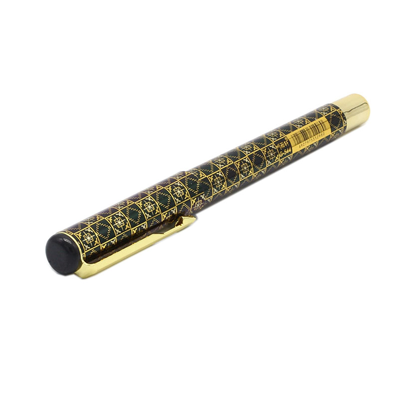 贵族经典商务短杆随身携带中性笔 0.5mm签字笔金尊高纯度碳素油墨