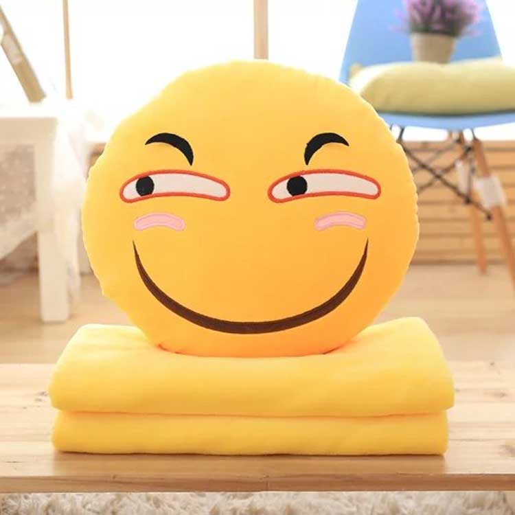 滑稽抱枕 恶搞表情包抱枕搞笑毛绒玩具暖手捂三合一