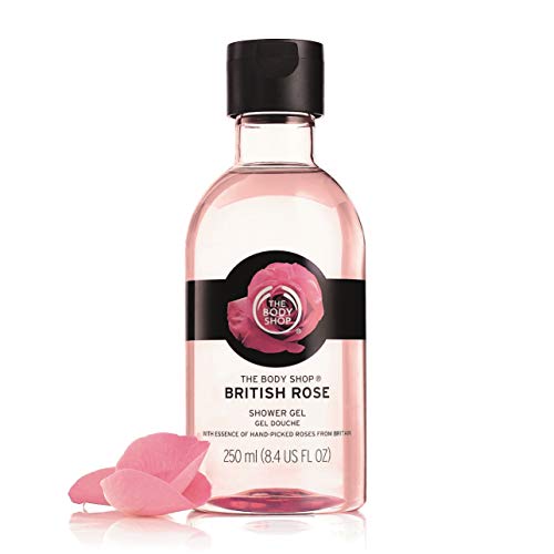 The Body Shop British Rose Petal Soft Shower Gel, 8.4 fl. oz