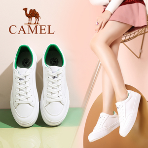 Camel/骆驼女鞋 2017春夏新款 时尚百搭潮牌板鞋 运动透气小白鞋运动女鞋