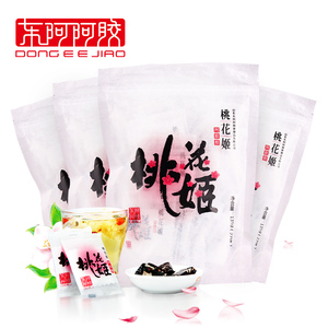 官方旗舰店 桃花姬阿胶糕135g*4袋 即食阿胶固元膏ejiao 东阿阿胶固元膏