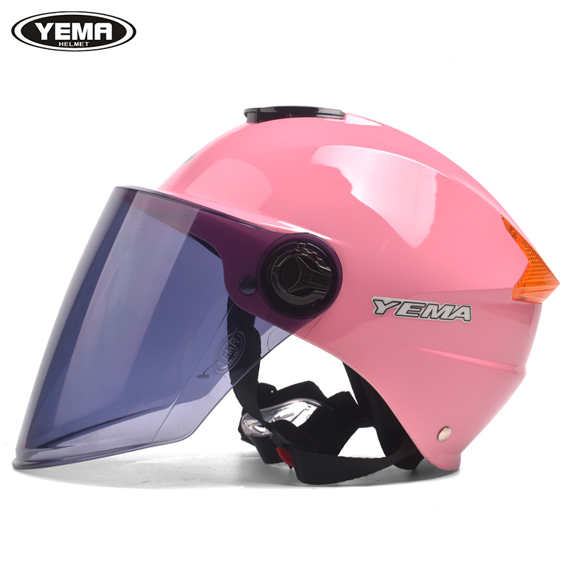 野马335电动摩托车头盔夏季男女防晒防紫外线安全帽轻便式半盔