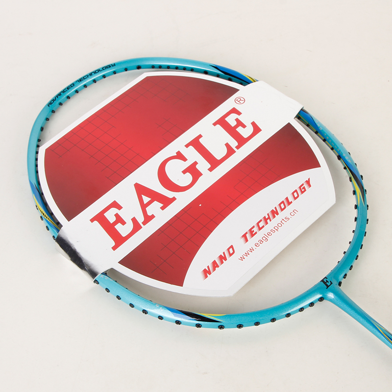 正品EAGLE鹰牌业余初学性碳纤维羽毛球拍E151攻守兼备羽毛球拍